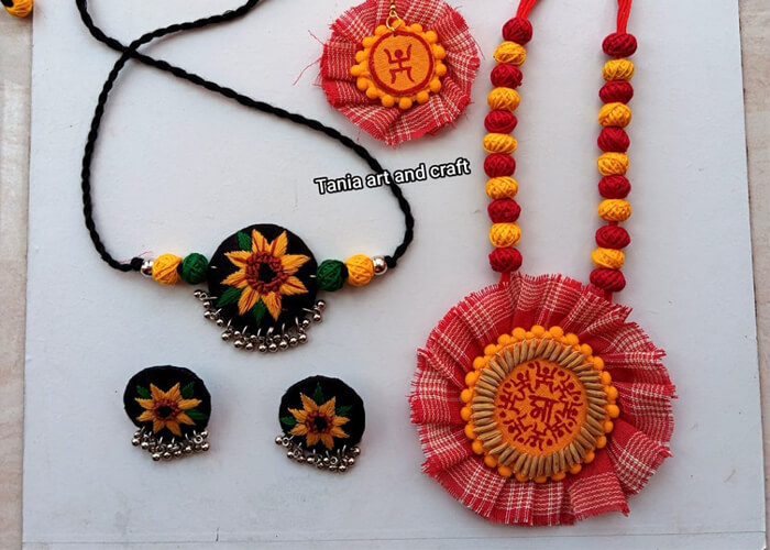 Fabric Jewelry 2